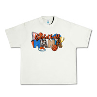 Pistachio basketball mama Urban Heavy Tee - FaDigitalArtStudio