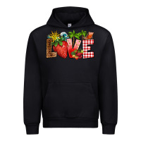 Black love strawberry Urban Hoodie - RanaPortraitStore