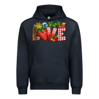 Navy love strawberry Urban Hoodie - RanaPortraitStore