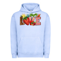 Pigment Grape Ice love strawberry Urban Hoodie - RanaPortraitStore