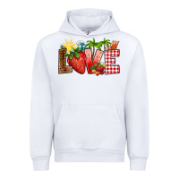 White love strawberry Urban Hoodie - RanaPortraitStore