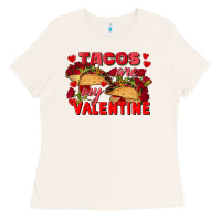 Bone Tacos are my Valentine Valentine's Day Ladies Tee - FaDigitalArtStudio