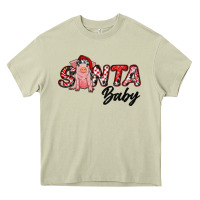 Mossy Christmas Santa Baby Heavy Core Tee - RanaPortraitStore