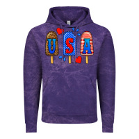 Cloud Purple usa popsicles Vintage Hoodie - BundleAndBundleShop