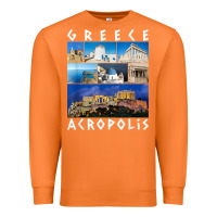 Carrot greece acropolis famous sights gallery traveler souvenir t shirt Premium Sweatshirt - baoMotion