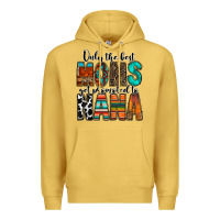 Antique Gold only the best moms get promoted to nana Premium Hoodie - RacoonDesign