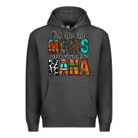 Charcoal Heather only the best moms get promoted to nana Premium Hoodie - RacoonDesign