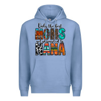 Colony Blue only the best moms get promoted to nana Premium Hoodie - RacoonDesign