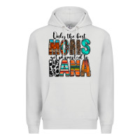 Dove Grey only the best moms get promoted to nana Premium Hoodie - RacoonDesign