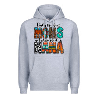 Heather Grey only the best moms get promoted to nana Premium Hoodie - RacoonDesign
