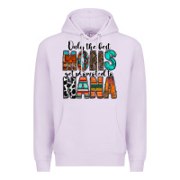 Lilac only the best moms get promoted to nana Premium Hoodie - RacoonDesign