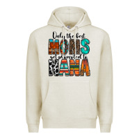 Oatmeal Heather only the best moms get promoted to nana Premium Hoodie - RacoonDesign