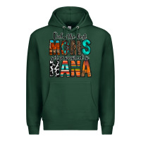 Sports Green only the best moms get promoted to nana Premium Hoodie - RacoonDesign