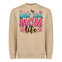 Mushroom livin' that mom life Heavyweight Sweatshirt - JahusDesignShop