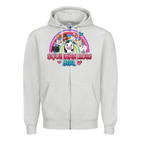 Dove Grey squishmallow girl Zipper Hoodie - JahusDesignShop