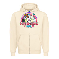 Sandshell squishmallow girl Zipper Hoodie - JahusDesignShop