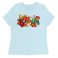 Baby Blue Bonita Ladies Tee - FaDigitalArtStudio
