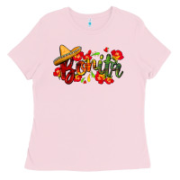 Bubblegum Pink Bonita Ladies Tee - FaDigitalArtStudio
