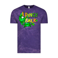 Cloud Purple I pinch back with crab st. patricks day Vintage Tee - FaDigitalArtStudio