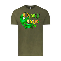 Vintage Olive I pinch back with crab st. patricks day Vintage Tee - FaDigitalArtStudio