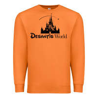 Carrot desantis world anti woke corporation political t shirt Premium Sweatshirt - baoMotion