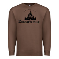 Chestnut desantis world anti woke corporation political t shirt Premium Sweatshirt - baoMotion