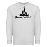 Desantis World Anti Woke Corporation Political T Shirt Premium Sweatshirt | Teevron