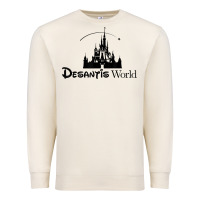 Sandshell desantis world anti woke corporation political t shirt Premium Sweatshirt - baoMotion