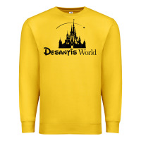 Lemon desantis world anti woke corporation political t shirt Premium Sweatshirt - baoMotion