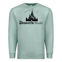 Seafoam desantis world anti woke corporation political t shirt Premium Sweatshirt - baoMotion