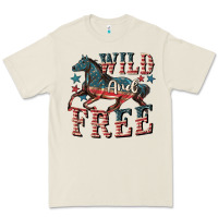 Bone Wild and free 4th of july Premium Tee - CowGirlArtShop