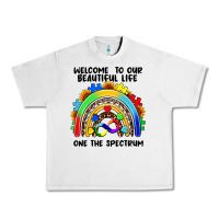 Lunar Rock Autism rainbow Urban Heavy Tee - FaDigitalArtStudio