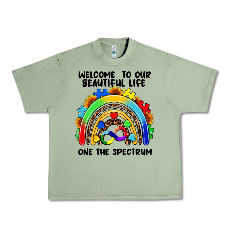 Autism Rainbow Urban Heavy Tee by FaDigitalArtStudio | Teevron
