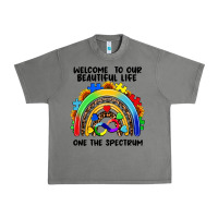 Tornado Autism rainbow Urban Heavy Tee - FaDigitalArtStudio