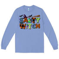Colony Blue salty witch Long Sleeve Tee - BundleAndBundleShop