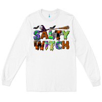 White salty witch Long Sleeve Tee - BundleAndBundleShop