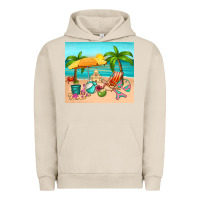 Pigment French Oak summer Urban Hoodie - RanaPortraitStore