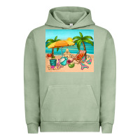 Pigment Oil Green summer Urban Hoodie - RanaPortraitStore
