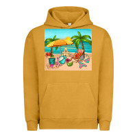 Pigment Peanut Butter summer Urban Hoodie - RanaPortraitStore