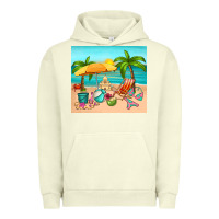 Pigment Pistachio summer Urban Hoodie - RanaPortraitStore