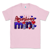 Bubblegum Pink American Mini  4th of July Classic Tee - CowGirlArtShop