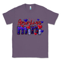 Lavender American Mini  4th of July Classic Tee - CowGirlArtShop