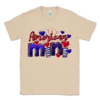 Mushroom American Mini  4th of July Classic Tee - CowGirlArtShop