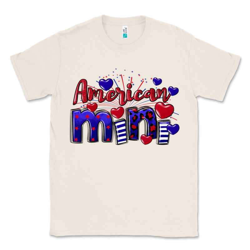 American Mini  4th Of July Classic Tee by CowGirlArtShop | Teevron