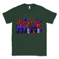 Sports Green American Mini  4th of July Classic Tee - CowGirlArtShop
