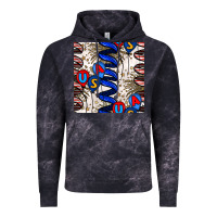 Cloud Black usa balloons seamless pattern Vintage Hoodie - BundleAndBundleShop