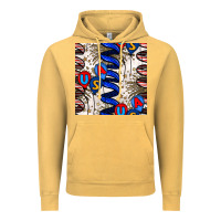 Vintage Mustard usa balloons seamless pattern Vintage Hoodie - BundleAndBundleShop