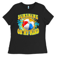 Black Sunshine on my mind Ladies Tee - FaDigitalArtStudio