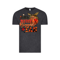 Vintage Black little sister biggest fan basketball Vintage Tee - FaDigitalArtStudio