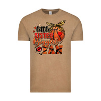 Vintage Coffee little sister biggest fan basketball Vintage Tee - FaDigitalArtStudio